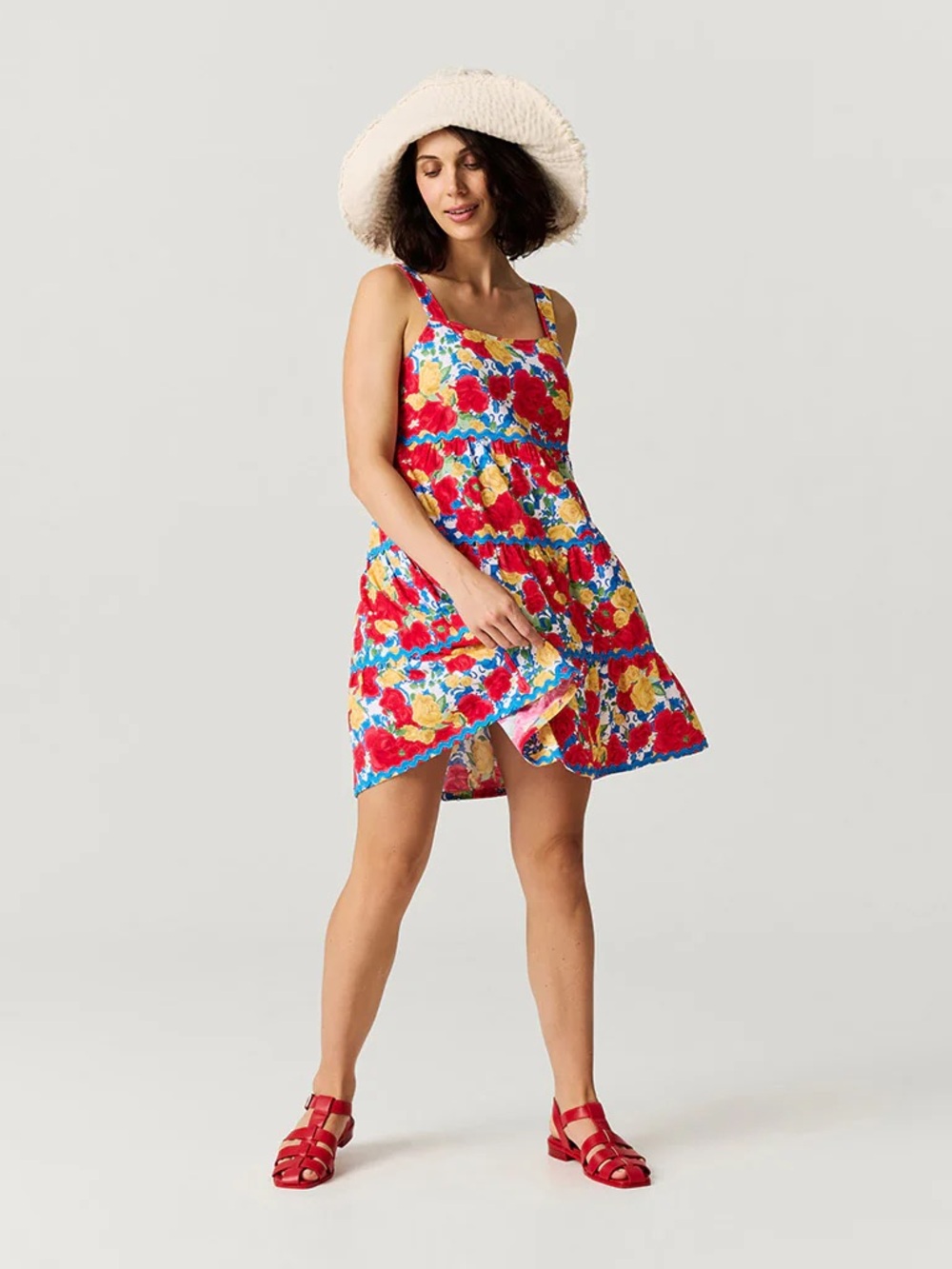 Posh Peanut Women’s Valentina Challis Dress - NWOT - Small